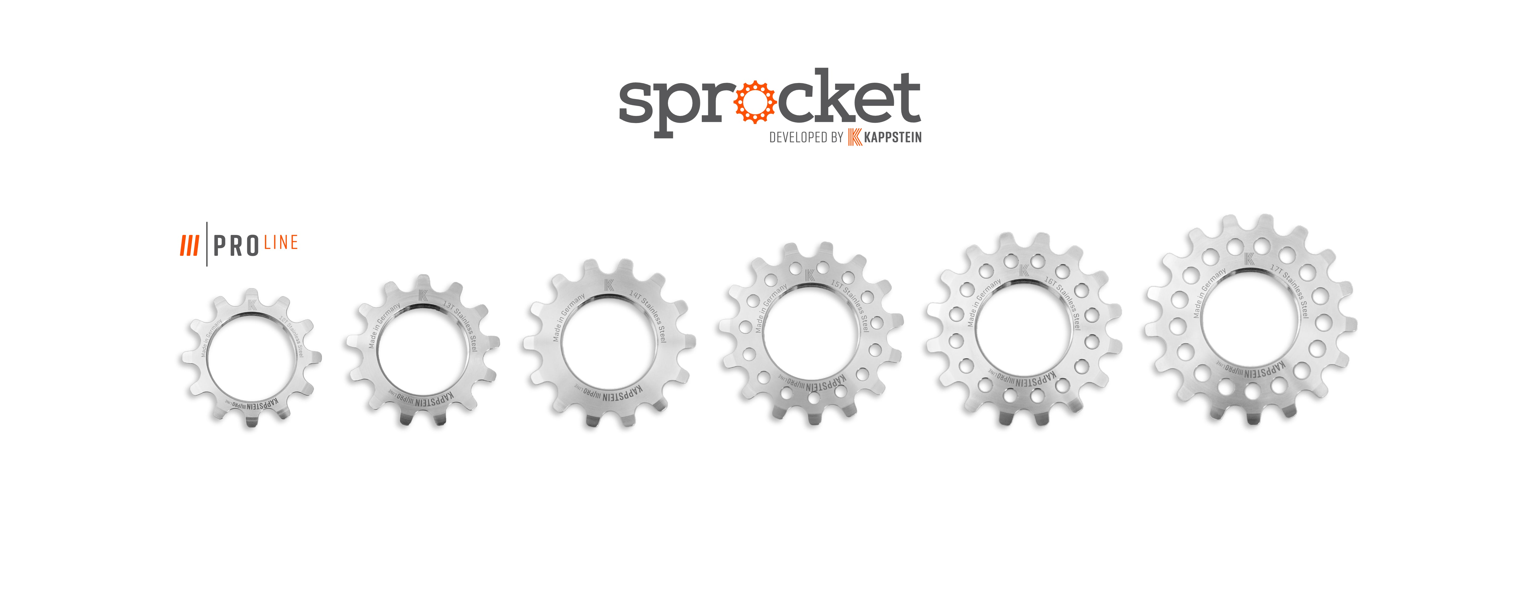 Kappstein ProLine Track Sprocket | CNC Fixed Gear Stainless Steel